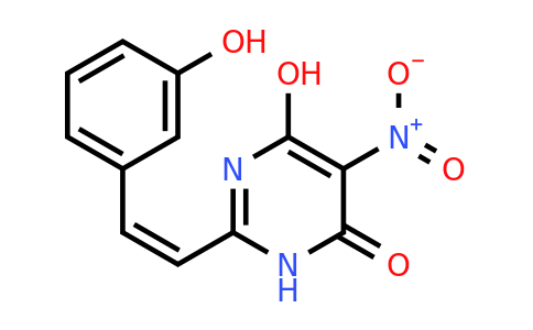 797778-36-0 | (Z)-6-hydroxy-2-(3-hydroxystyryl)-5-nitropyrimidin-4(3H)-one