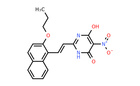 797779-19-2 | (E)-6-hydroxy-5-nitro-2-(2-(2-propoxynaphthalen-1-yl)vinyl)pyrimidin-4(3H)-one