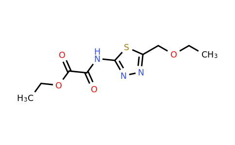 797781-90-9 | Ethyl 2-[[5-(ethoxymethyl)-1,3,4-thiadiazol-2-yl]amino]-2-oxoacetate
