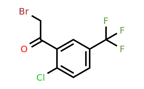 2-Bromo-1-(2-chloro-5-(trifluoromethyl)phenyl)ethan-1-one
