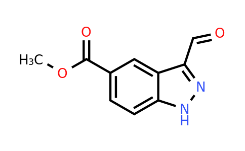 797804-50-3 | Methyl 3-formyl-1H-indazole-5-carboxylate