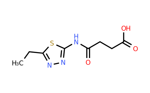 79888-40-7 | 3-[(5-ethyl-1,3,4-thiadiazol-2-yl)carbamoyl]propanoic acid