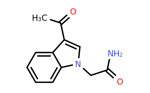 799264-84-9 | 2-(3-Acetyl-1H-indol-1-yl)acetamide
