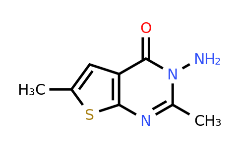 79927-76-7 | 3-Amino-2,6-dimethylthieno[2,3-d]pyrimidin-4(3h)-one