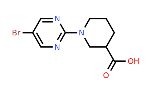 799283-93-5 | 1-(5-Bromo-2-pyrimidinyl)-3-piperidinecarboxylic acid