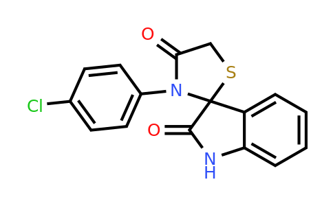 79962-57-5 | 3'-(4-Chlorophenyl)spiro[indoline-3,2'-thiazolidine]-2,4'-dione