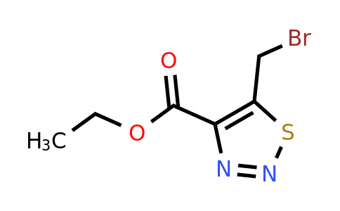 80022-72-6 | Ethyl 5-(bromomethyl)-1,2,3-thiadiazole-4-carboxylate