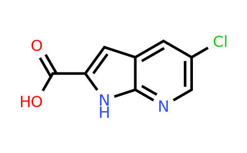 800401-84-7 | 5-Chloro-1H-pyrrolo[2,3-b]pyridine-2-carboxylic acid