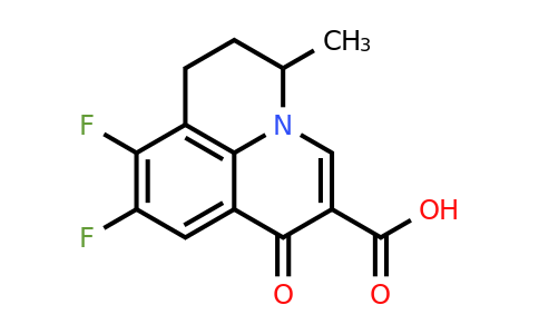 80076-47-7 | 8,9-Difluoro-5-methyl-1-oxo-1,5,6,7-tetrahydropyrido[3,2,1-ij]quinoline-2-carboxylic acid