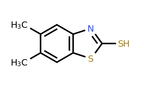 80087-70-3 | 5,6-Dimethylbenzo[d]thiazole-2-thiol