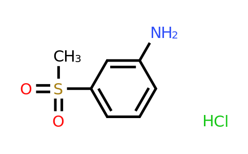 80213-28-1 | 3-(Methylsulfonyl)aniline hydrochloride
