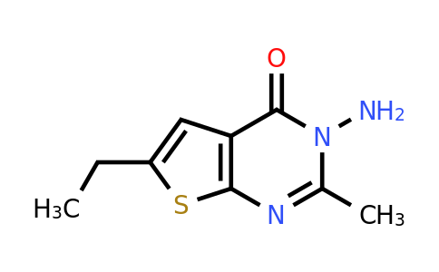 80381-61-9 | 3-Amino-6-ethyl-2-methylthieno[2,3-d]pyrimidin-4(3H)-one