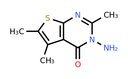 80381-63-1 | 3-Amino-2,5,6-trimethyl-3h,4h-thieno[2,3-d]pyrimidin-4-one