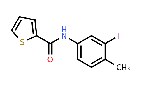 804502-55-4 | n-(3-Iodo-4-methylphenyl)thiophene-2-carboxamide
