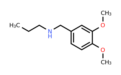 [(3,4-Dimethoxyphenyl)methyl](propyl)amine