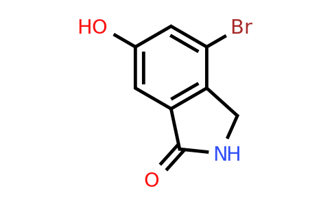 808127-76-6 | 4-Bromo-6-hydroxyisoindolin-1-one