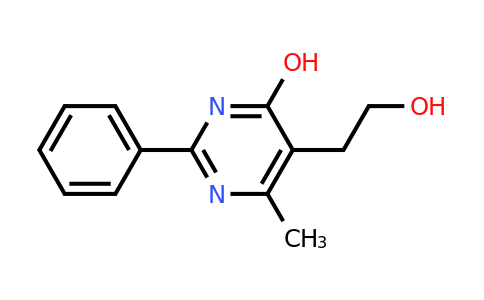 81172-11-4 | 5-(2-Hydroxyethyl)-6-methyl-2-phenylpyrimidin-4-ol
