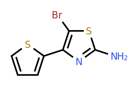 81216-84-4 | 5-Bromo-4-(thiophen-2-yl)thiazol-2-amine