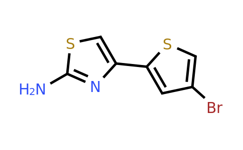 81216-89-9 | 4-(4-Bromothiophen-2-yl)-1,3-thiazol-2-amine