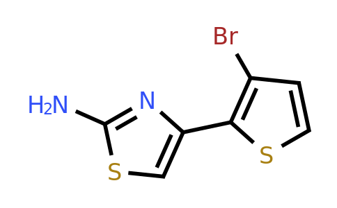 81216-90-2 | 4-(3-Bromothiophen-2-yl)-1,3-thiazol-2-amine