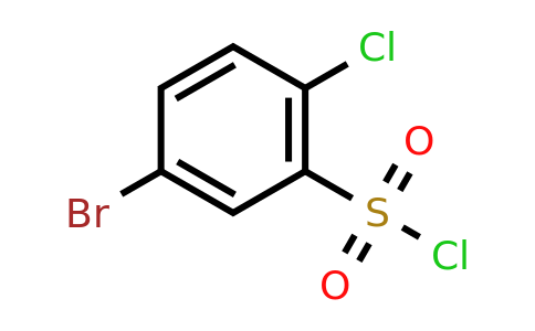 81226-68-8 | 5-Bromo-2-chlorobenzene-1-sulfonyl chloride