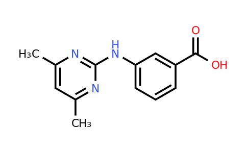81261-77-0 | 3-[(4,6-Dimethylpyrimidin-2-yl)amino]benzoic acid