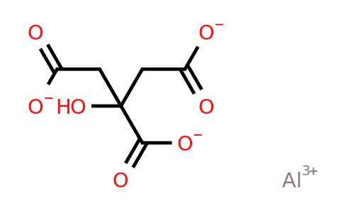 813-92-3 | Aluminium(3+) ion 2-hydroxypropane-1,2,3-tricarboxylate