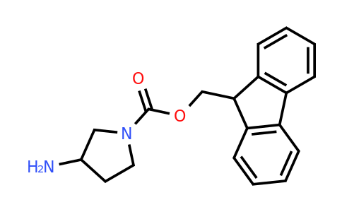 (9H-fluoren-9-yl)methyl 3-aminopyrrolidine-1-carboxylate