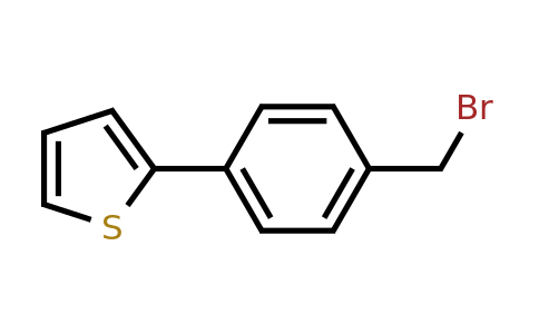 81443-46-1 | 2-[4-(bromomethyl)phenyl]thiophene