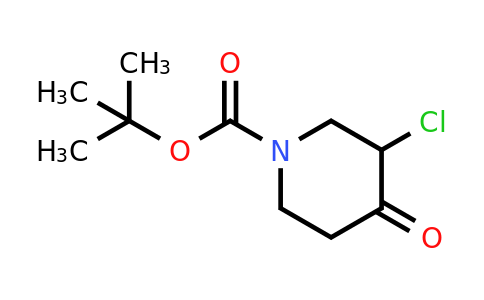 815575-86-1 | Tert-butyl 3-chloro-4-oxopiperidine-1-carboxylate