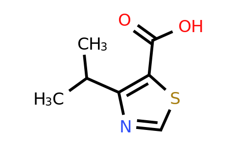 81569-42-8 | 4-Isopropylthiazole-5-carboxylic acid