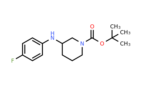 816468-54-9 | Tert-butyl 3-[(4-fluorophenyl)amino]piperidine-1-carboxylate