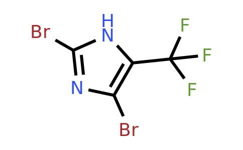 81654-02-6 | 2,4-Dibromo-5-(trifluoromethyl)-1H-imidazole