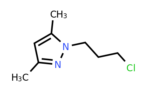 1-(3-Chloropropyl)-3,5-dimethyl-1h-pyrazole
