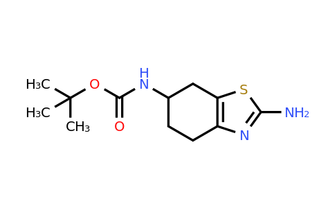820231-27-4 | tert-Butyl (2-amino-4,5,6,7-tetrahydrobenzo[d]thiazol-6-yl)carbamate