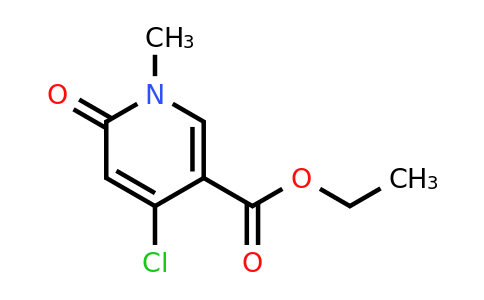 821791-58-6 | Ethyl 4-chloro-1-methyl-6-oxo-1,6-dihydropyridine-3-carboxylate