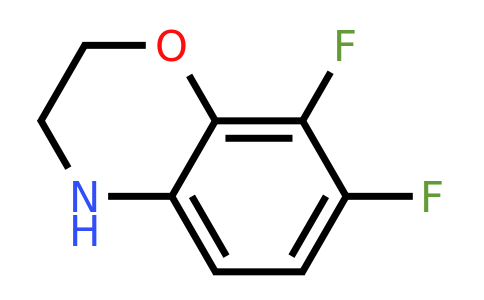 82419-29-2 | 7,8-Difluoro-3,4-dihydro-2H-benzo[b][1,4]oxazine