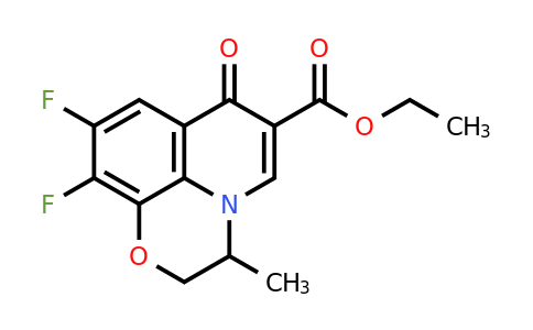 82419-34-9 | Ethyl 9,10-difluoro-3-methyl-7-oxo-3,7-dihydro-2H-[1,4]oxazino[2,3,4-ij]quinoline-6-carboxylate