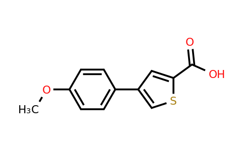 82437-74-9 | 4-(4-Methoxyphenyl)thiophene-2-carboxylic acid