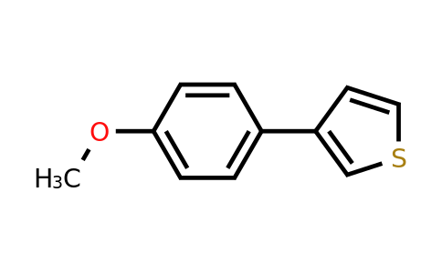 82437-75-0 | 3-(4-Methoxyphenyl)thiophene