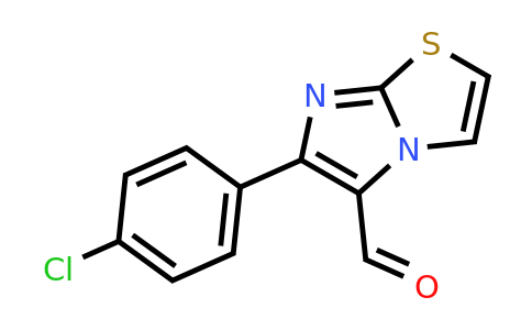 82588-41-8 | 6-(4-Chlorophenyl)imidazo[2,1-b]thiazole-5-carbaldehyde