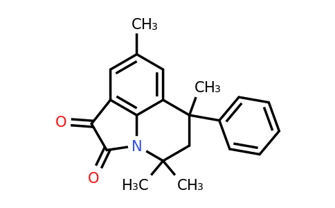 827342-55-2 | 4,4,6,8-Tetramethyl-6-phenyl-5,6-dihydro-4H-pyrrolo[3,2,1-ij]quinoline-1,2-dione