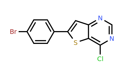 827614-25-5 | 6-(4-Bromophenyl)-4-chlorothieno[3,2-d]pyrimidine