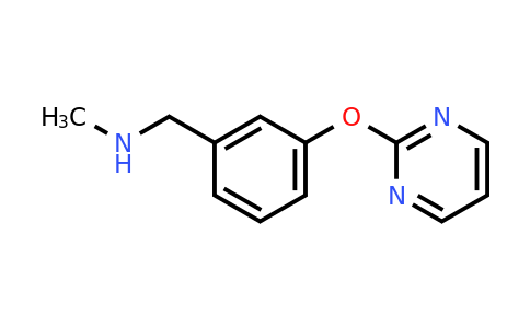828242-93-9 | N-methyl-1-(3-(pyrimidin-2-yloxy)phenyl)methanamine