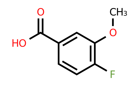 82846-18-2 | 3-Methoxy-4-fluorobenzoic acid