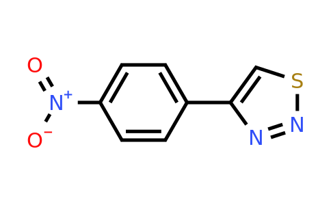 82894-98-2 | 4-(4-Nitrophenyl)-1,2,3-thiadiazole