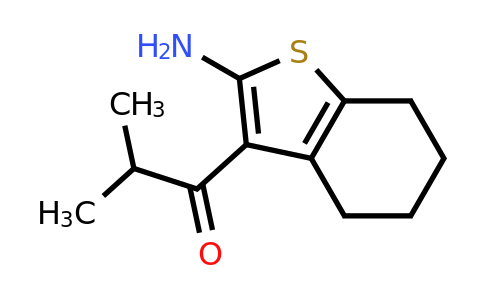 832113-97-0 | 1-(2-Amino-4,5,6,7-tetrahydrobenzo[b]thiophen-3-yl)-2-methylpropan-1-one