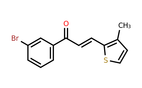 832126-79-1 | (2E)-1-(3-Bromophenyl)-3-(3-methylthiophen-2-yl)prop-2-en-1-one
