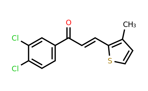 832126-94-0 | (2E)-1-(3,4-Dichlorophenyl)-3-(3-methylthiophen-2-yl)prop-2-en-1-one