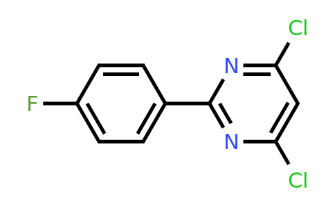 83217-30-5 | 4,6-Dichloro-2-(4-fluorophenyl)pyrimidine